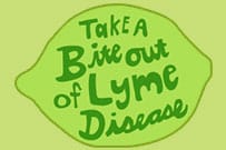 "Take a Bite out of Lyme Disease" Logo